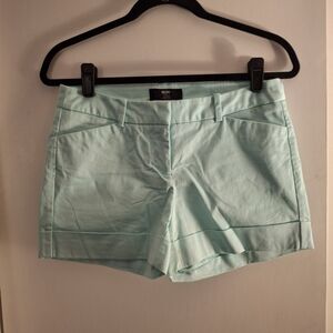 Mossimo Light Mint Green Women's Cuffed Shorts